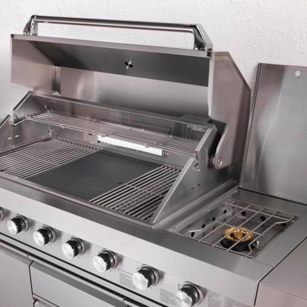 Pm Piscine Cucina Da Esterno Ios In Acciaio Inox Con Barbecue